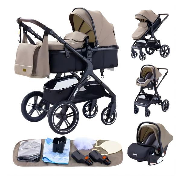 Barnvagn 3-i-1 | Premium