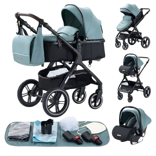 Barnvagn 3-i-1 | Premium